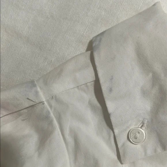 H&M White Graphic Button-Up Shirt - Picture 3 of 7